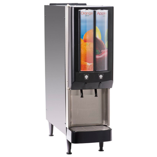 Bunn 37900.0063 JDF-2S Cold Juice Beverage Dispenser - 120 Volts