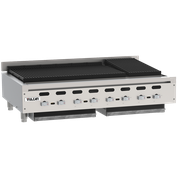 Vulcan VACB47-NG 46.88" W Natural Gas Stainless Steel Countertop Achiever Charbroiler - 136,000 BTU