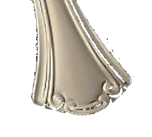 Bon Chef S2101 6.27" Stainless Steel Breeze Bouillon Spoon