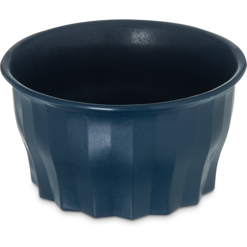 Dinex DX9200B50 Tropez 5 oz Dark Blue Convection/Thermalization Ware Bowl