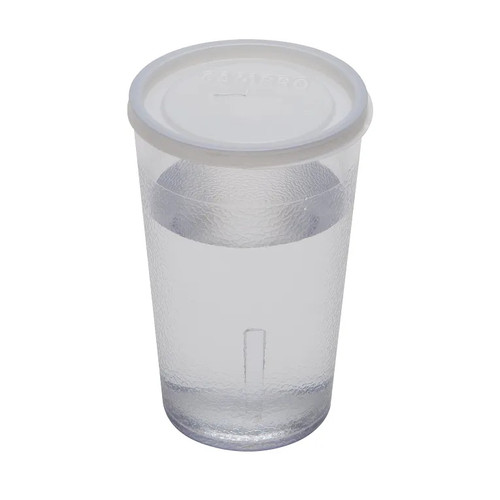 Cambro CLJ6190 Translucent Disposable CamLid (1000 Per Case)