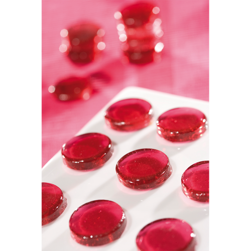 Matfer Bourgeat 336033 Flexipan Medallions Mold 96 Per Sheet 1/6 Oz. Cap. 1/3" Dia. x 1-1/8"H Food Grade Silicone