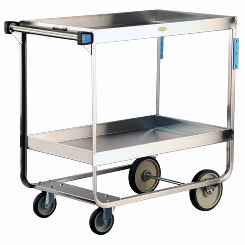 Lakeside 757 54" W Stainless Steel Heavy Duty Deep Shelf Utility Cart