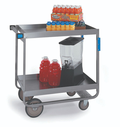 Lakeside 757 54" W Stainless Steel Heavy Duty Deep Shelf Utility Cart