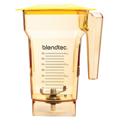 Blendtec 40-710-06 FourSide 75 Oz. Copolyester Jar - Yellow - Pack of 2