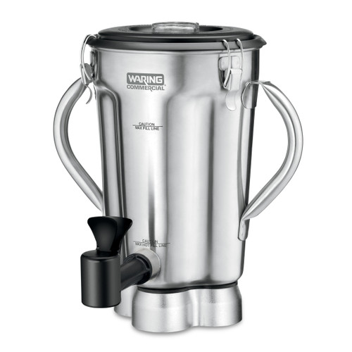 Waring CAC125 128 oz Stainless Steel Blender Container