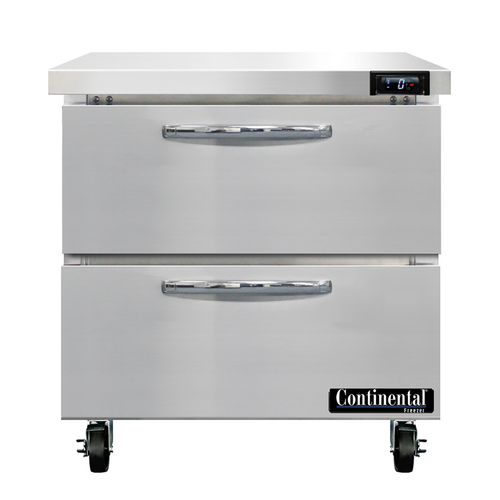 Continental Refrigerator SWF32N-D 32"W One-Section Work Top Freezer