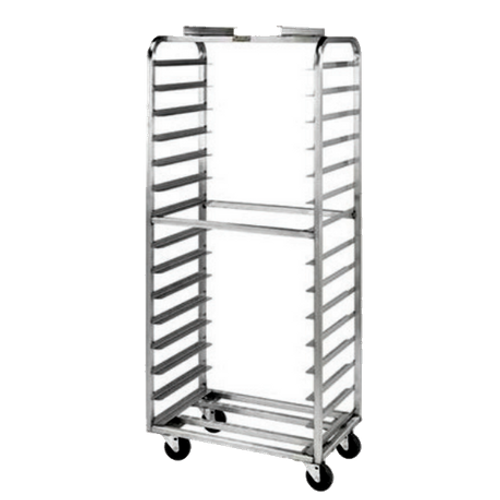 Baxter BXSSS-15B2 15 Slides Stainless Steel Single Side Load for Double Oven Rack