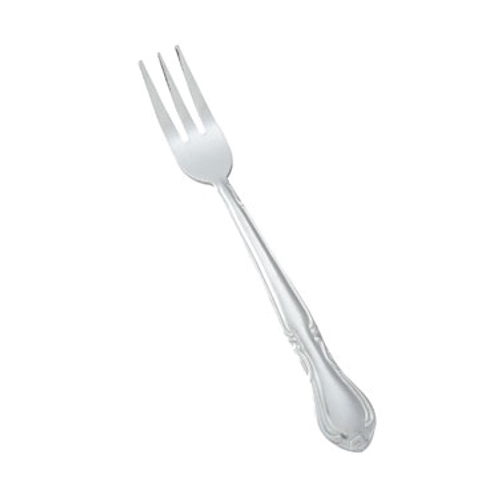 Winco 0004-07 6" 18/0 Stainless Steel Oyster Fork (Contains 1 Dozen)
