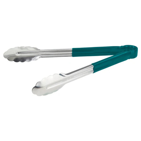 Winco UT-12HP-G 12" Stainless Steel Utility Tongs