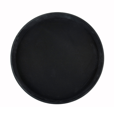 Winco TFG-16K
 16"
 Fiber Glass
 Black Tray
 Round
 Deluxe Tray