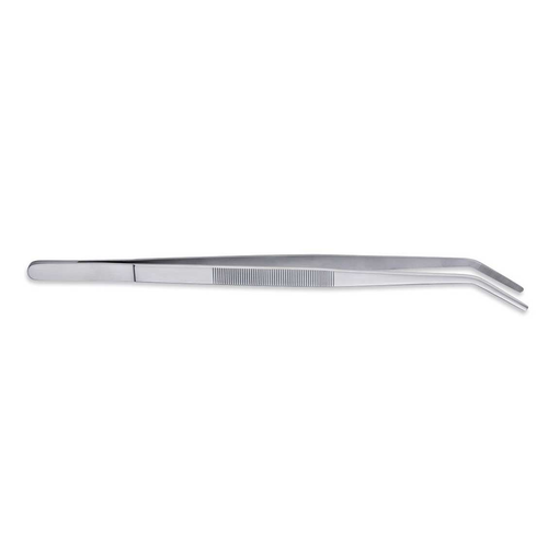 Matfer Bourgeat 652022 13-3/4"L Stainless Steel Chef PlaTing Tongs