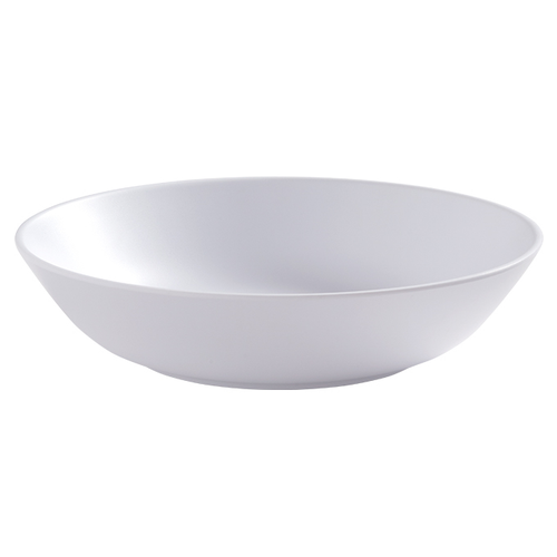 American Metalcraft MCB36WH 8.75" 36 Oz. Plastic Matte White Round Bowl