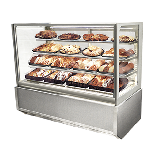 Federal Industries ITD4826-B18 48" W Straight Glass Italian Non-Refrigerated Display Case