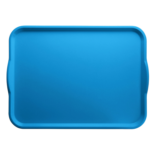 Cambro 1520H105 15" Blue Rectangle Camtray - 12/Case