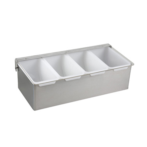 Winco CDP-4 Condiment Dispenser 4-Compartment