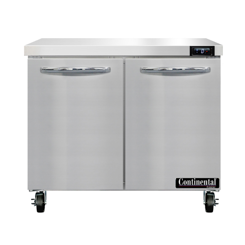 Continental Refrigerator SWF36N 36"W Two-Section Work Top Freezer