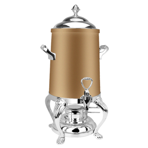 Eastern Tabletop 3203QARZ 3 Gal Bronze Finish Stainless Steel Queen-Anne Coffee Urn