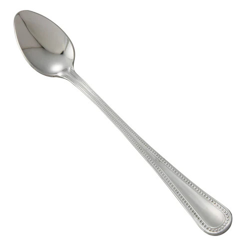 Winco 0036-02 7-1/8" 18/8 Stainless Steel Iced Tea Spoon (contains 1 Dozen)