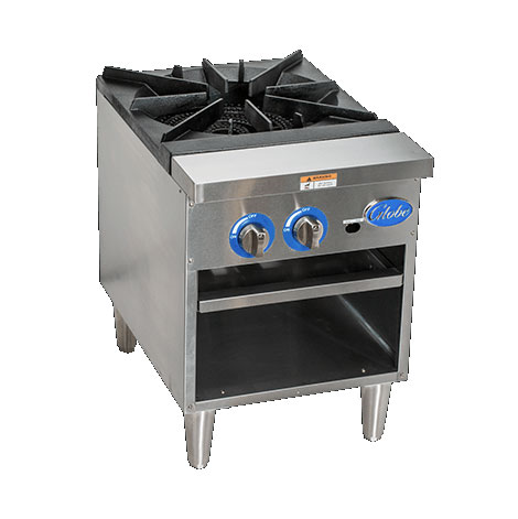 Globe GSP18G 18" Stock Pot Range - 90,000 BTU - Liquid Propane