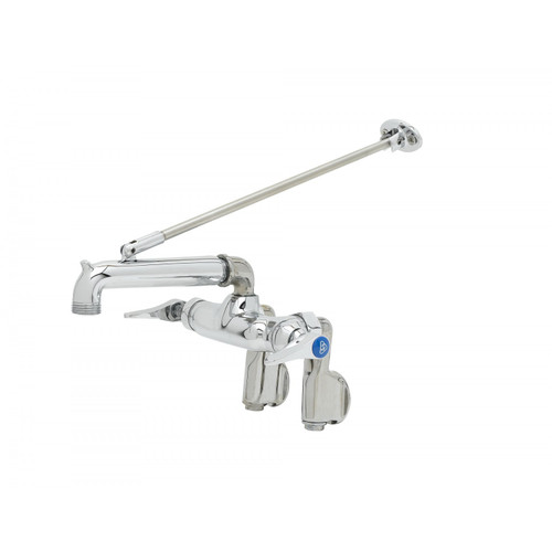 T&S Brass B-2345 Service Sink Faucet wall mount adjustable centers