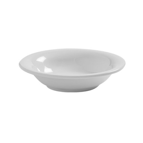 American Metalcraft DB8WH 6" 8 Oz. Plastic White Round Bowl
