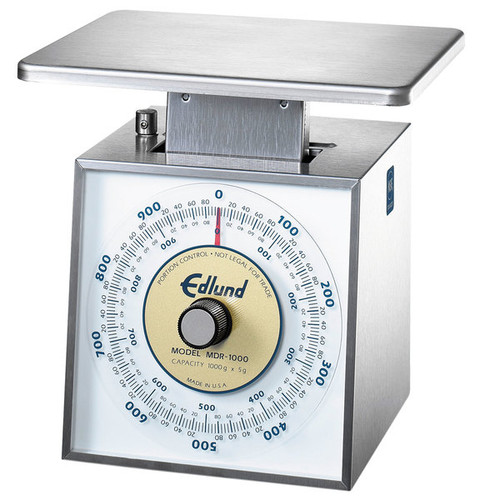 Edlund MDR-1000 OP Dial Type Deluxe Scale Metric Portion