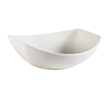 CAC China STU-OD34 30 Oz. Bone White Porcelain Oval Studio Soup Bowl (2 Dozen Per Case)