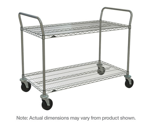 Metro 2SPN53ABR SP Heavy Duty Utility Cart - 36"W x 24"D x 39"H