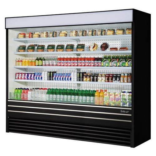 Turbo Air TOM-96EB-N 92.88"W Vertical Open Display Merchandiser