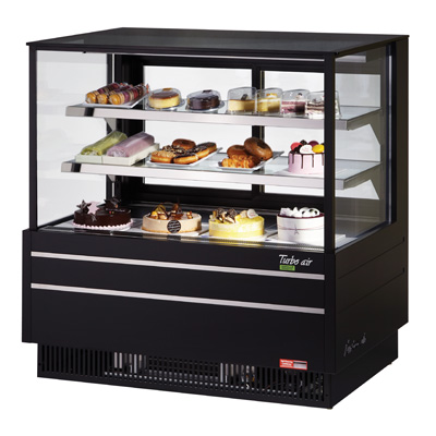Turbo Air TCGB-48UF-W(B)-N 48.5" W Refrigerated Display Case