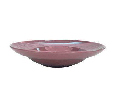 CAC China TG-3-PLM 9 Oz. Plum Porcelain Round Tango Pasta Bowl (2 Dozen Per Case)