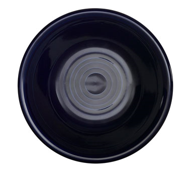 CAC China TG-11-CBU 5 Oz. Cobalt Blue Porcelain Round Tango Fruit Dish (3 Dozen Per Case)