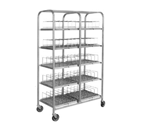 Piper Products 411-1149 9" Dome Capacity Aluminum Construction Cart