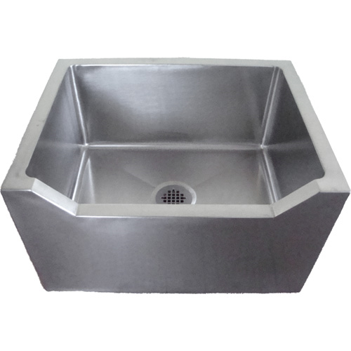 IMC Teddy FS-D 27" x 21" x 15.5" Stainless Steel Heavy-Duty Mop Sink with Drop Front