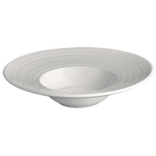 Winco WDP022-102 9" 6 Oz. Porcelain Bright White Round Bowl (24 Each Per Case)