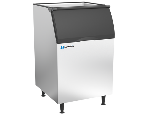 Ice-O-Matic B55 510 Lbs. Aluminum Top Hinged Slope Front Door Ice Bin