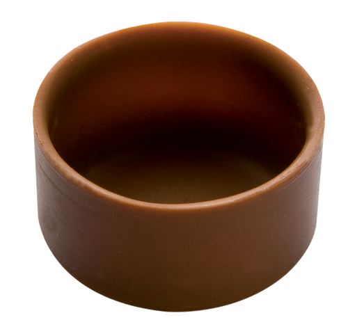Matfer Bourgeat 383303 Chocolate Mold Round Shells 1.1" Dia. x 0.5" H Polycarbonate