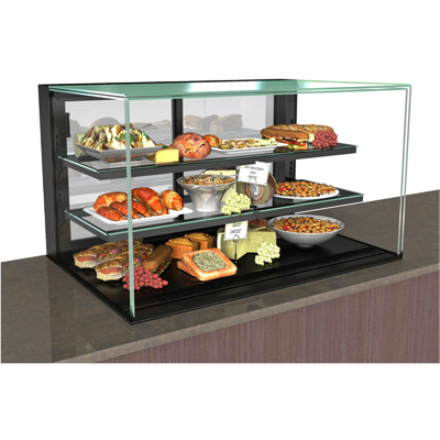 Structural Concepts NE3627RSV 35.75"W Reveal® Service Refrigerated Slide In Counter Case
