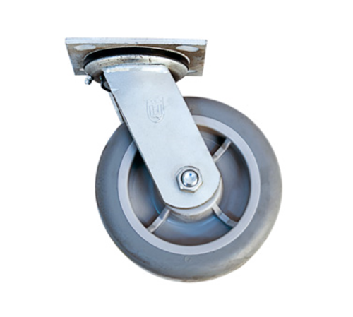 New Age C513 6" Dia Swivel Platform "Softie" TPR Caster