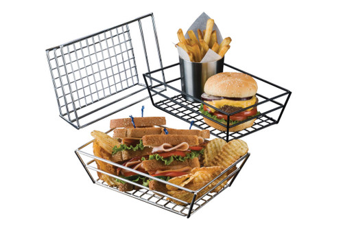 American Metalcraft SSRT962 Stainless Steel Rectangular Basket
