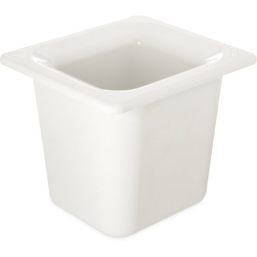 Carlisle CM110402 6"H White Coldmaster Food Pan