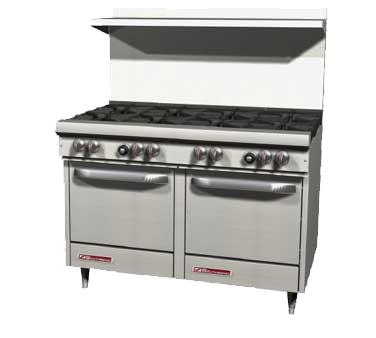 Southbend S48DC-NG 48" Natural Gas S-Series Restaurant Range - 259,000 BTU