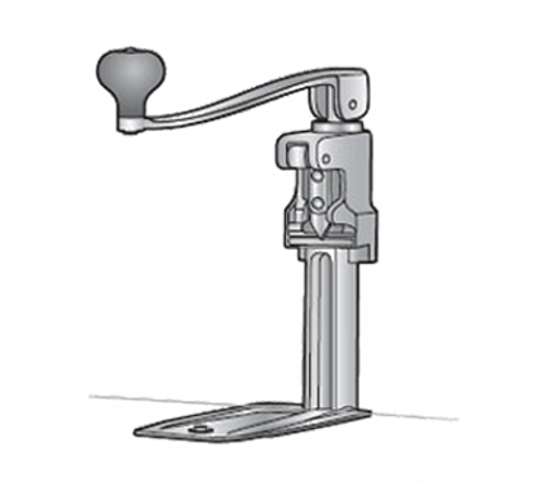 Alfa International ECO1 Plated Steel Can Opener 11"