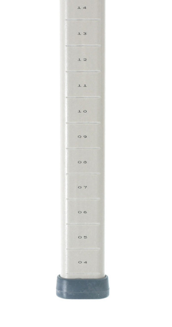 Metro Mx33Up Polymer Trilobal Post 33-3/16"H Corrosion Proof All Polymer Construction