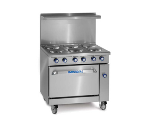 Imperial IR-G36-C 36" Gas Pro Series Restaurant Range - 90,000 BTU