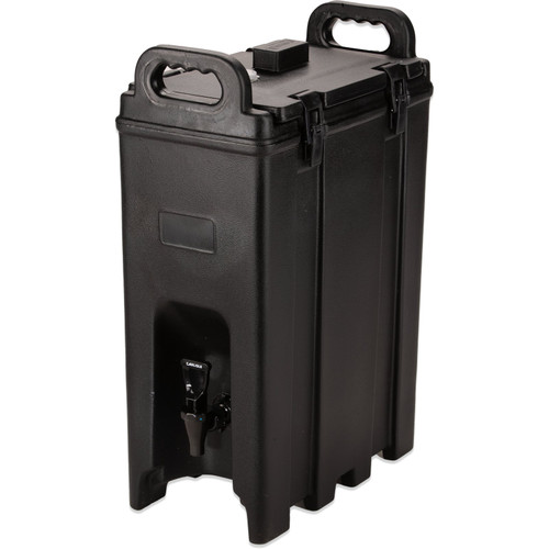 Carlisle LD500N03 5 Gallon Black Beverage Server