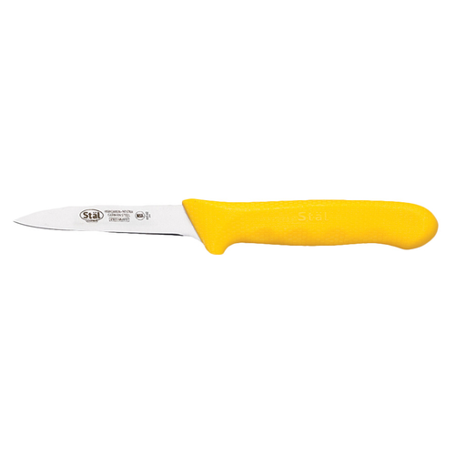 Winco KWP-30Y 3.25" Yellow Paring Knife (2 Each Per Pack)