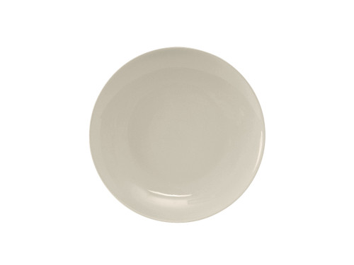 Tuxton VEA-064 6-1/2" Ceramic American White/Eggshell Round Plate (3 Dozen Per Case)