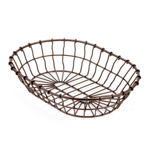 American Metalcraft WBB11 Metal Oval Wire Basket